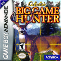 Cabela's Big Game Hunter GameBoy Advance US box art